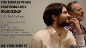 Shakespeare Performance Workshop As You Like It